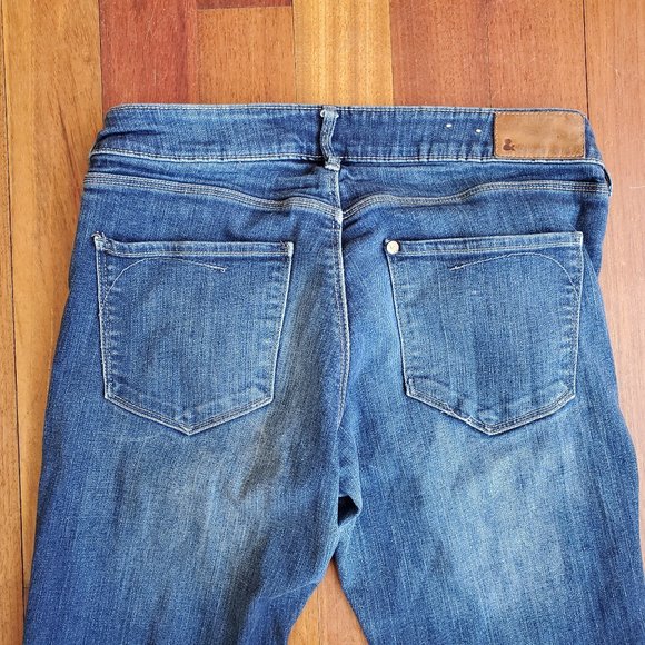 H&M Medium Wash Slim Leg Regular Waist Jeans Size 29 - Picture 12 of 15